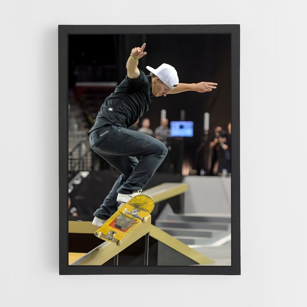 Poster Skate Masterclass – affiche Skateboard (vue 2)